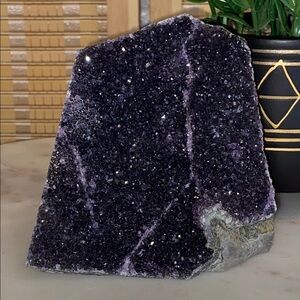 Amethyst Geode Crystal Decor